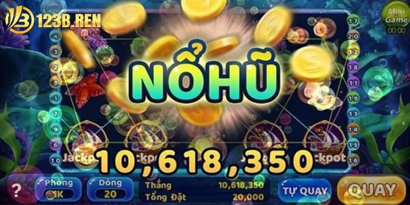 Nổ Hũ Jackpot 123B – Quay Là Trúng Giúp Thắng Đậm Mỗi Ngày